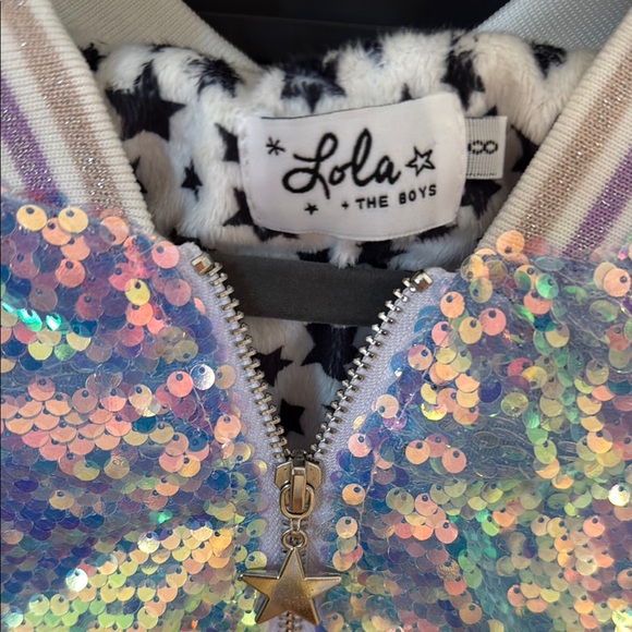 Kids Lola + The Boys TaylorSwift-inspired Sequin Jacket - Picture 2 of 4